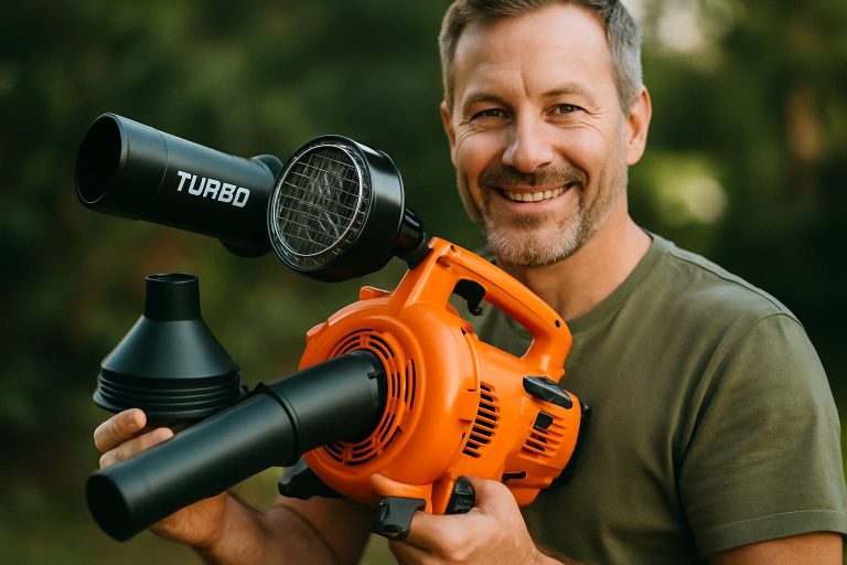 Quels accessoires améliorent les performances d’un souffleur turbo ?